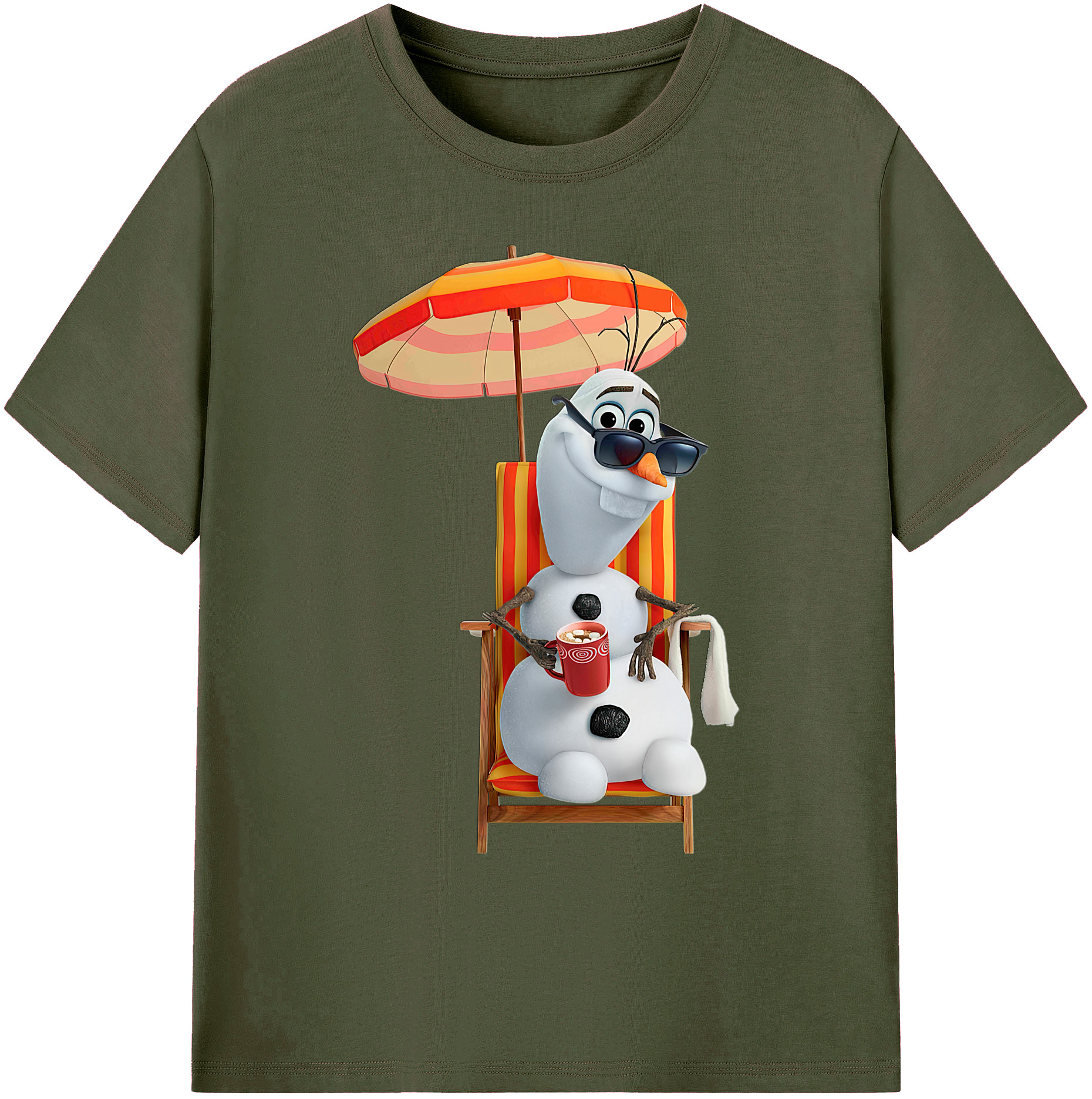 （画像用） アナと雪の女王 アンナ エルサ Frozen Anna Elsa 綿100％ メンズ半袖Tシャツ｜肌触りやわらか＆通気性